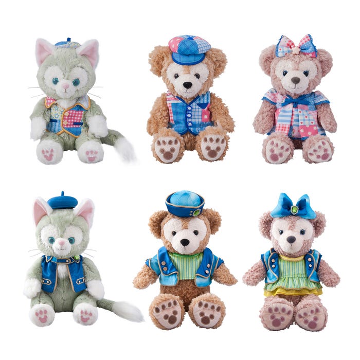 ディズニーシー15周年記念のダッフィー、2種のコスチュームでお祝い(C)Disney