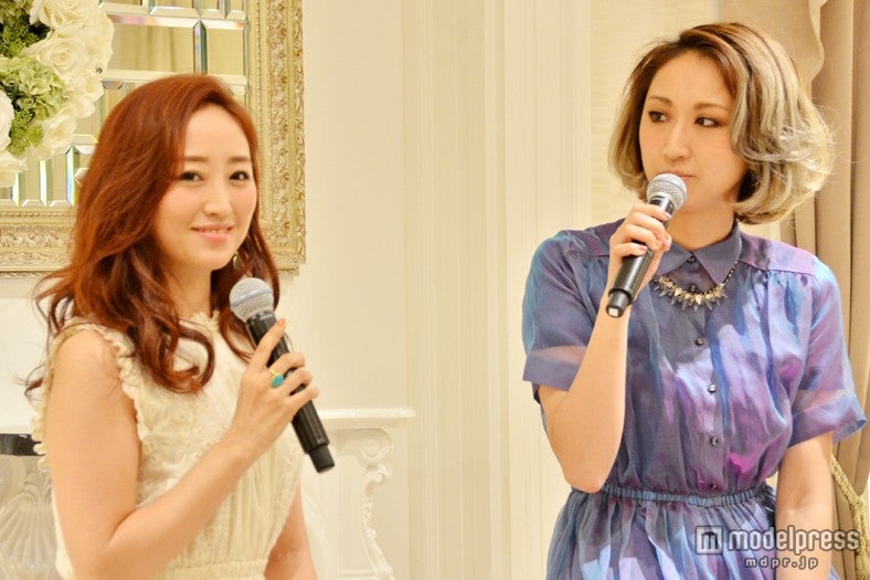 （左から）神崎恵、Ms．OOJA