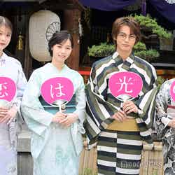 （左から）馬場ふみか、西野七瀬、神尾楓珠、平祐奈（C）モデルプレス