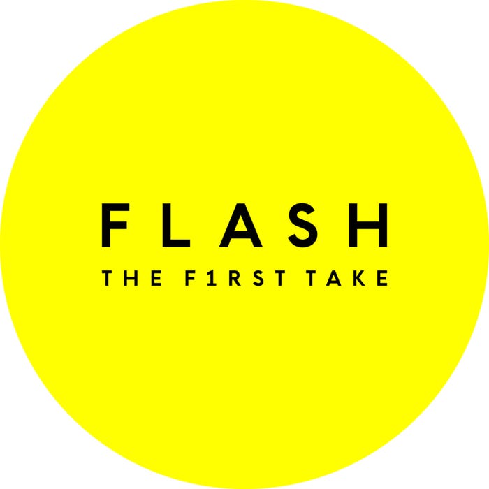 「FLASH THE FIRST TAKE」(提供写真)