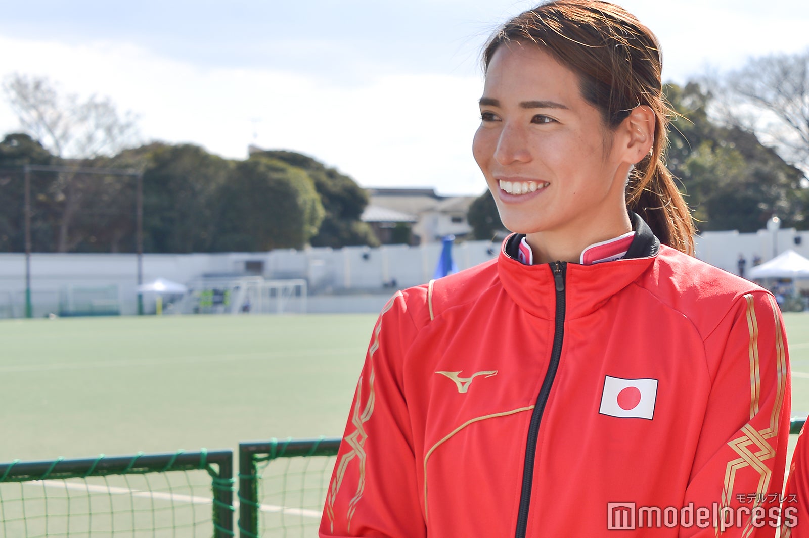 キャプテン・内藤夏紀選手が意気込みを語る（C）モデルプレス