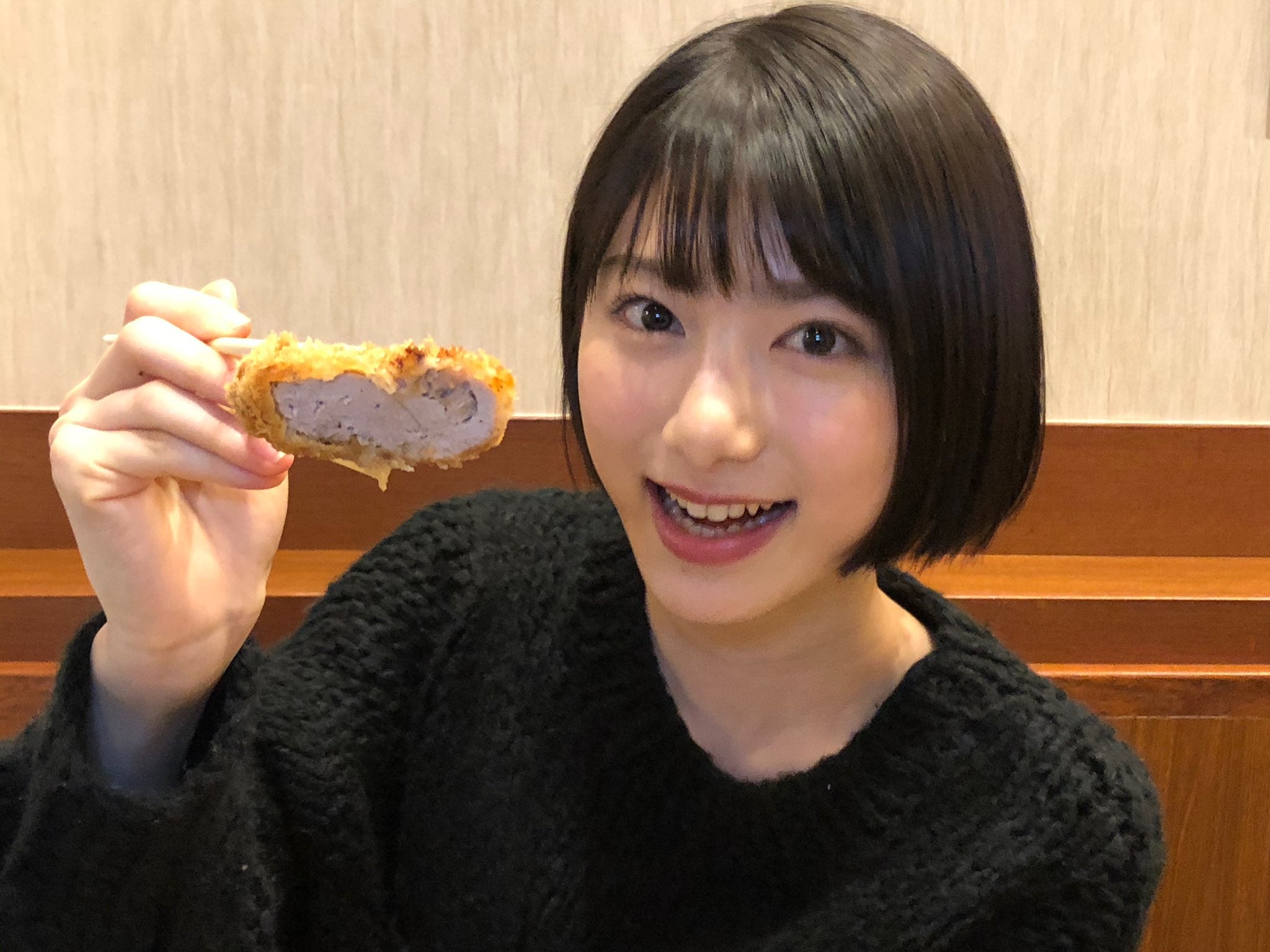 池間夏海　Twitter より（提供写真）