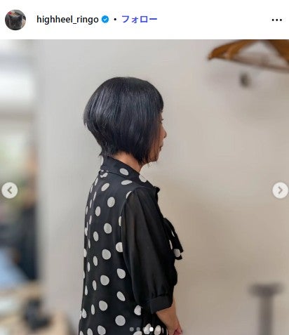 ハイヒール・リンゴInstagramより
