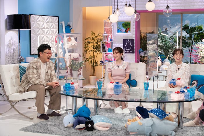 山里亮太、田中みな実、弘中綾香(C)テレビ朝日