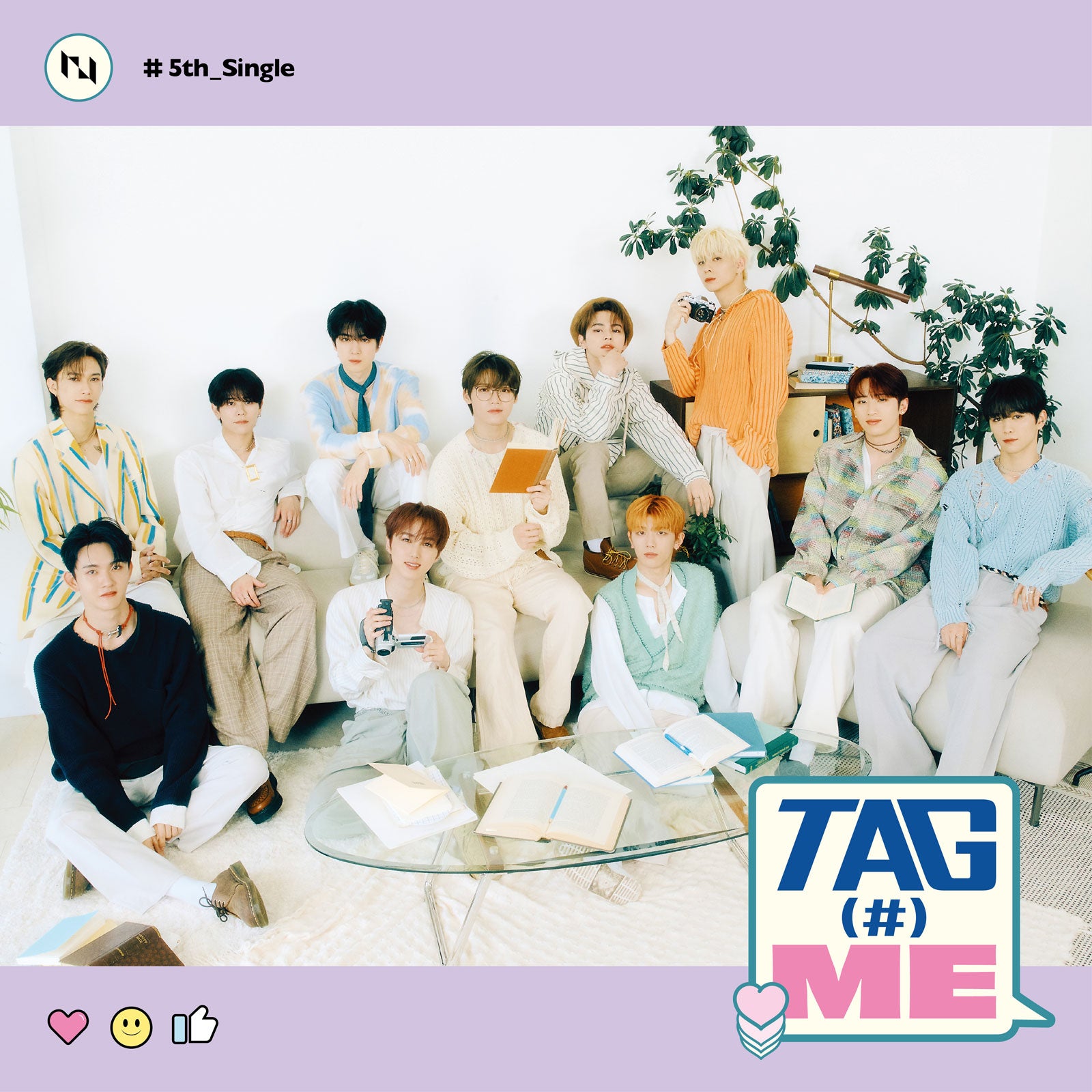 INI、5thシングル「TAG ME」収録曲4曲を一部初公開 目と耳を