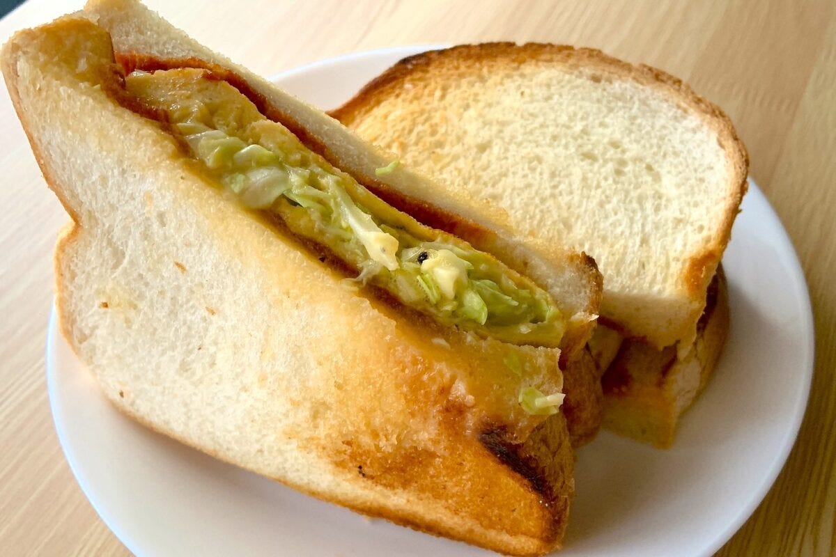 韓国風屋台トースト