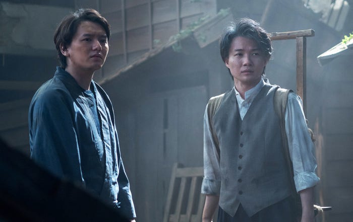 濱田龍臣、神木隆之介「らんまん」第124話(C)NHK