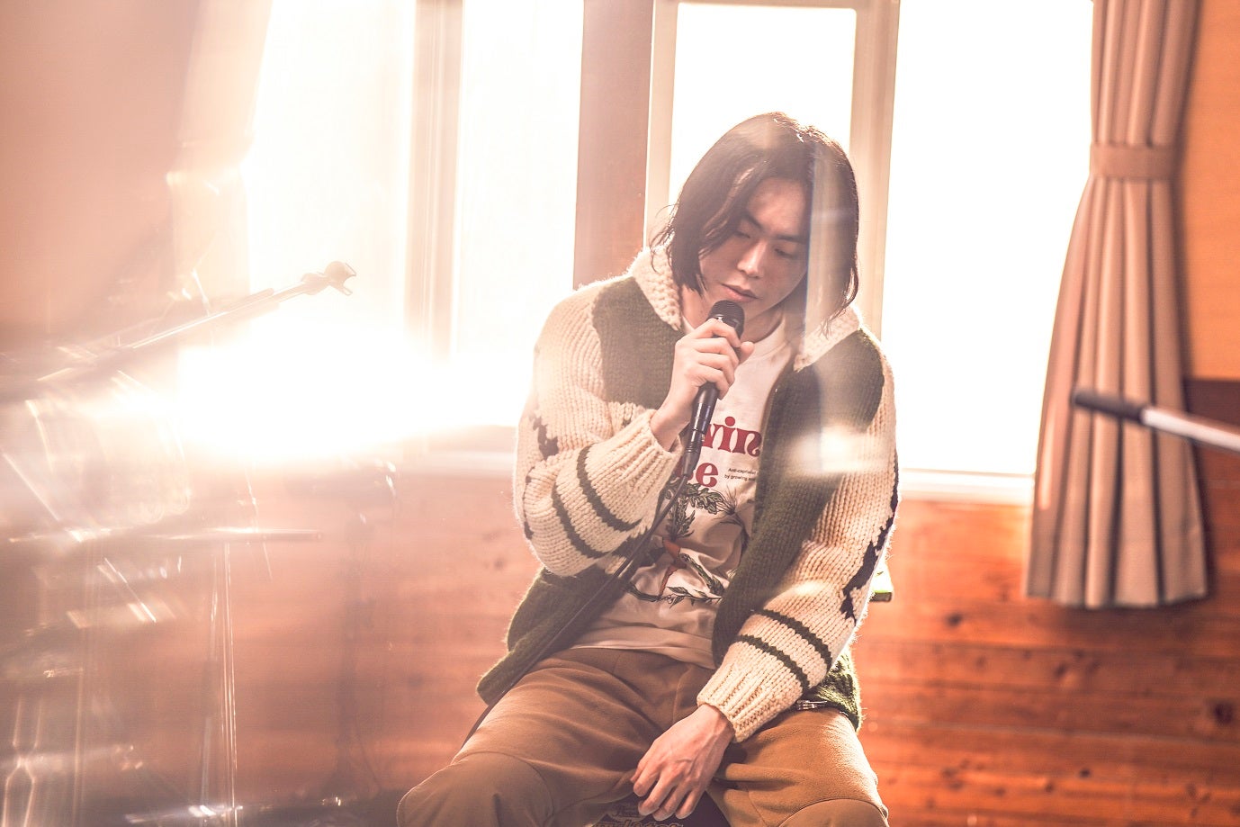 「菅田将暉 LIVE STREAMING VOL．2」より／撮影：上飯坂一