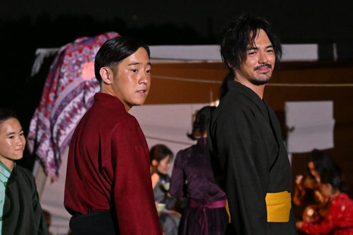 今井柊斗、林遣都「VIVANT」第9話より(C)TBS