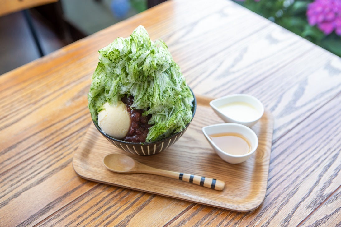まるごと抹茶かき氷880円／提供画像