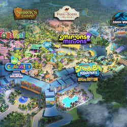 米テキサスに「ユニバーサル・キッズ・リゾート」2026年開業 「ミニオンズ」「シュレック」等の世界に浸る7エリア