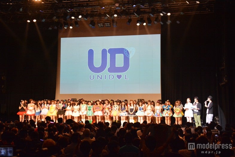 女子大生アイドルダンスコンテスト「UNIDOL（ユニドル）　2014　Summer」の模様