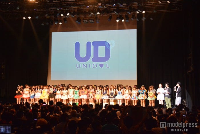 女子大生アイドルダンスコンテスト「UNIDOL(ユニドル) 2014 Summer」の模様
