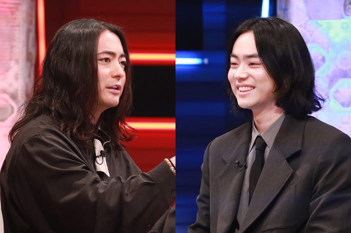 山田孝之、菅田将暉(C)フジテレビ