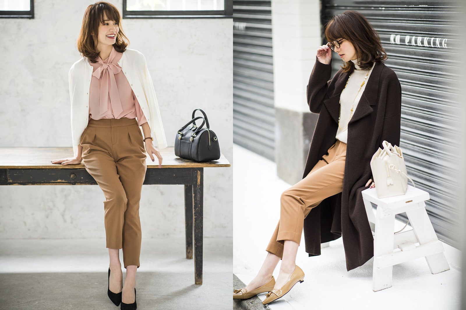 1着あると便利！着回し抜群の“ベージュパンツ”