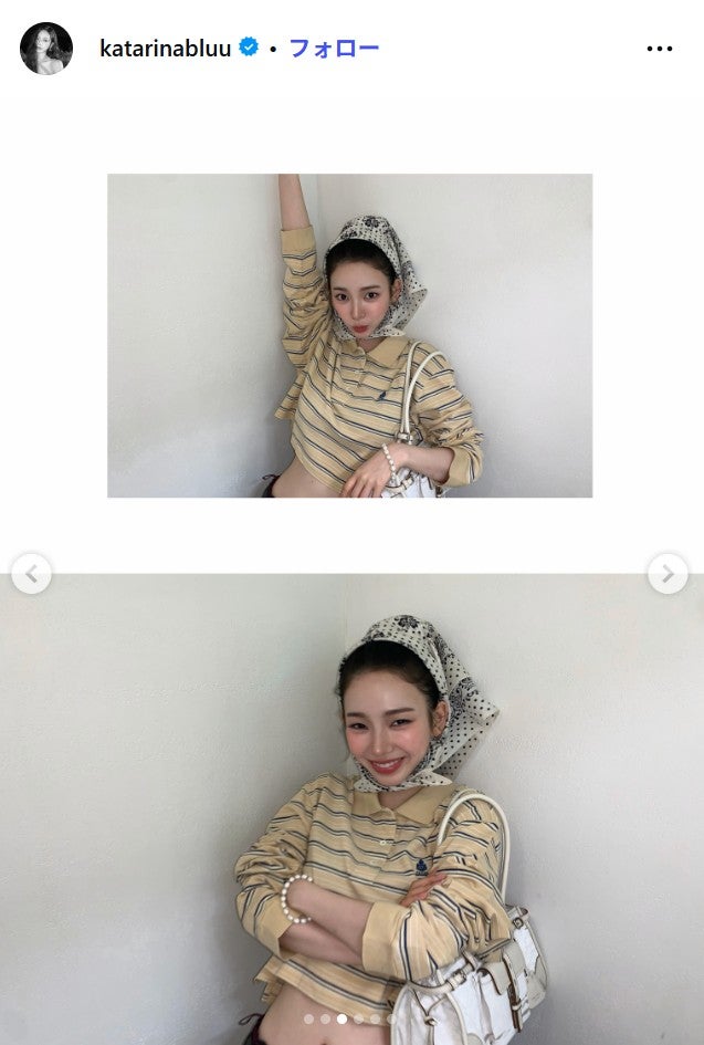 カリナ公式Instagramより