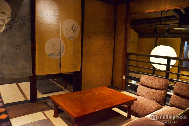 町屋を改装した店内