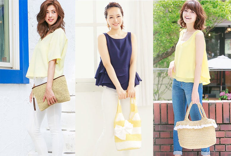 夏のおしゃれは「ストローバッグ」がなきゃ始まらない！