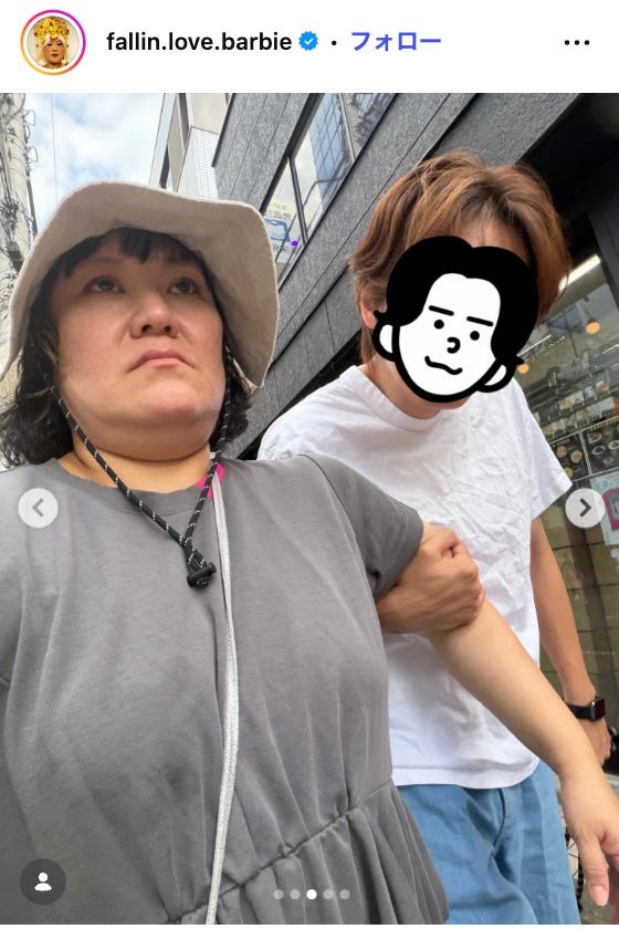 バービーInstagramより