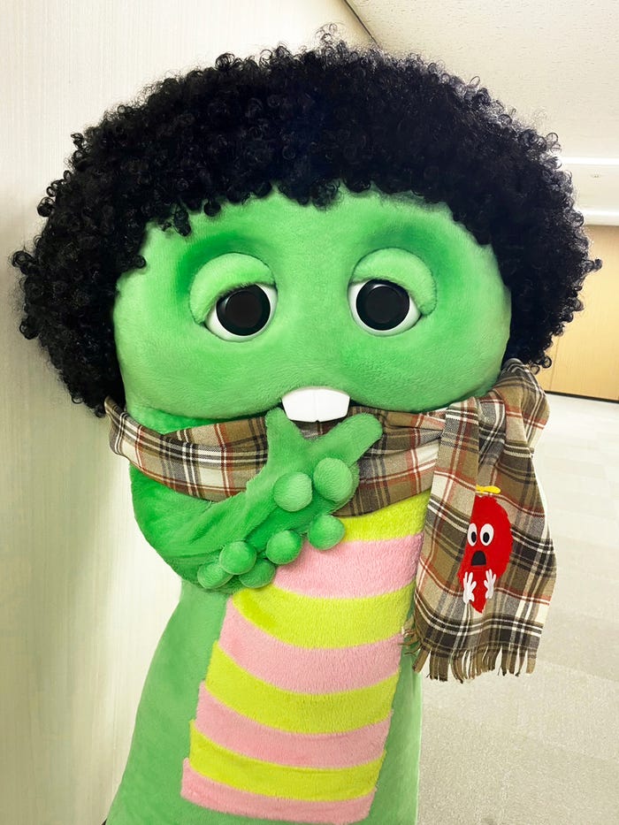 久能整化ガチャピン(C)フジテレビ