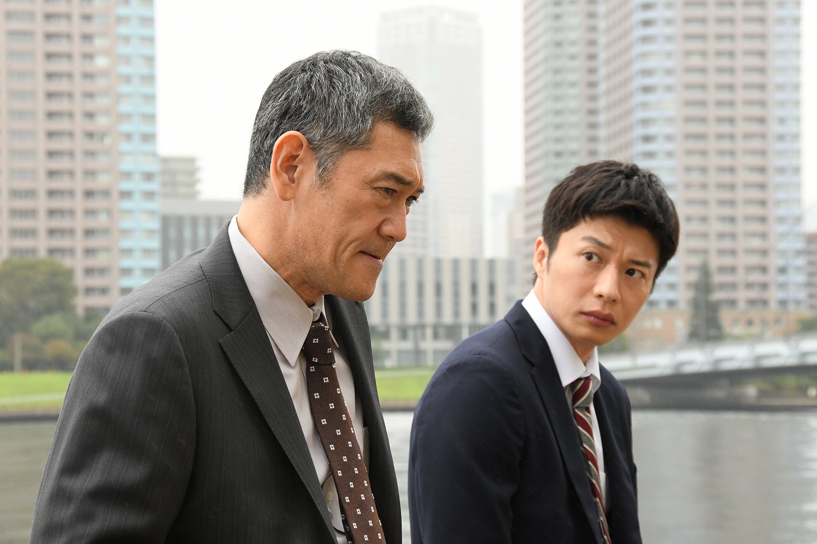 杉本哲太、田中圭（C）テレビ朝日