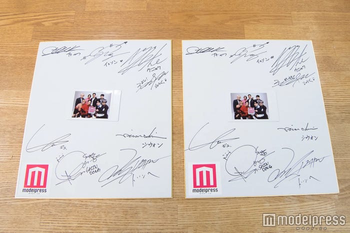 SUPER JUNIOR、サイン入り色紙&チェキプレゼント (C)モデルプレス