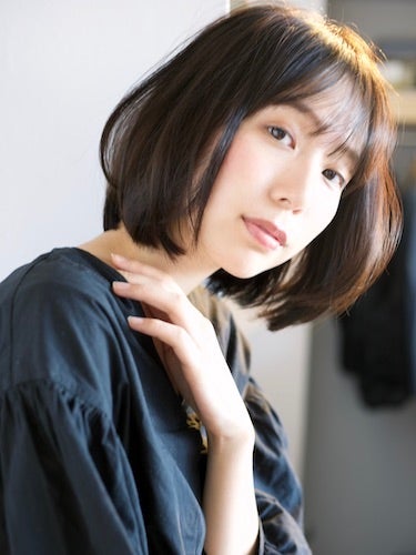 面長さんに似合うワンレンボブ 憧れのヘアスタイルで小顔見えを叶えよう モデルプレス 面長さんに似合うワンレンボブ 憧れのヘアスタイルで小顔見えを叶えよう モデルプレス