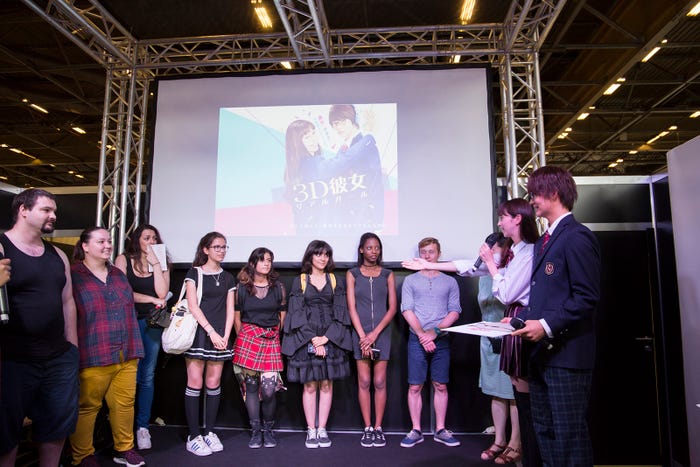 イベントの様子(C)2018 映画「3D彼女リアルガール」製作委員会(C)那波マオ/講談社