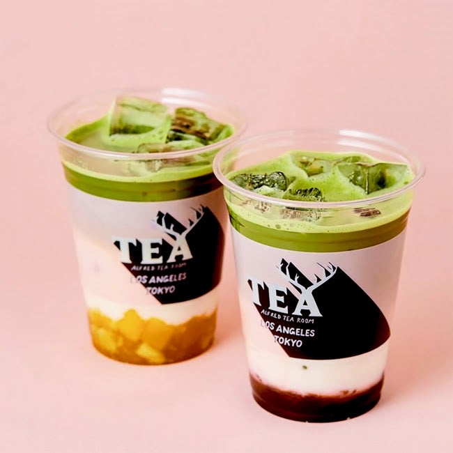 マンゴーバナナヨーグルト抹茶、ベリーヨーグルト抹茶￥650（税抜）（提供画像）