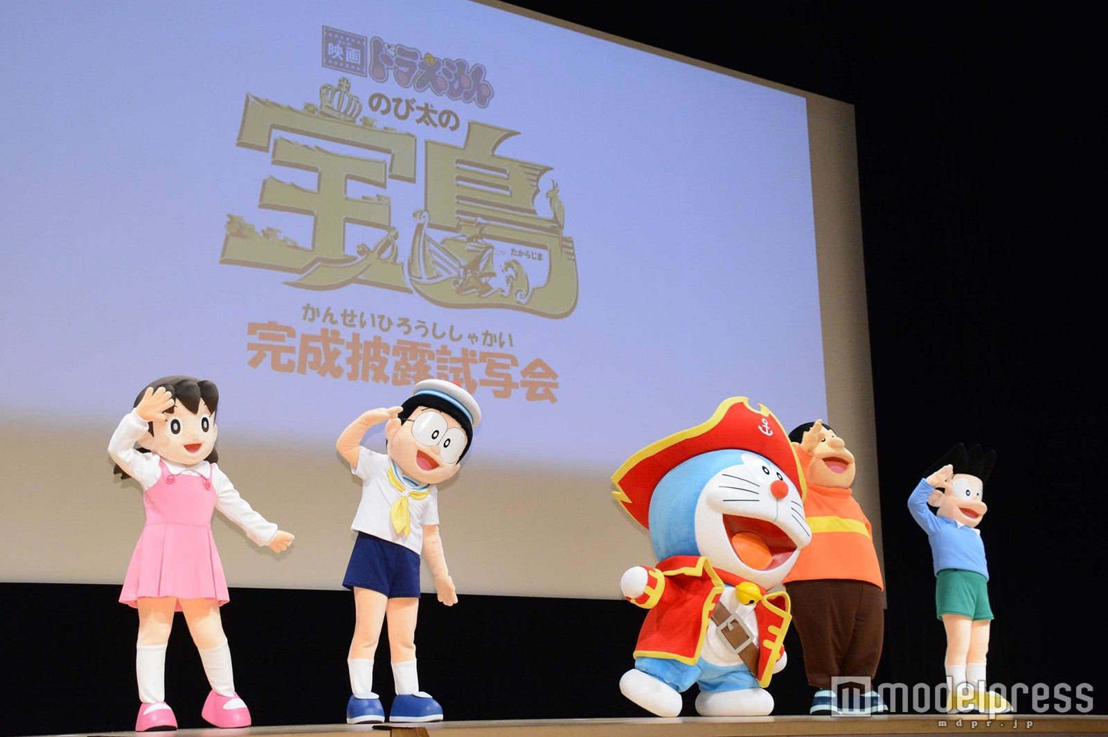 舞台挨拶の模様 （C）モデルプレス