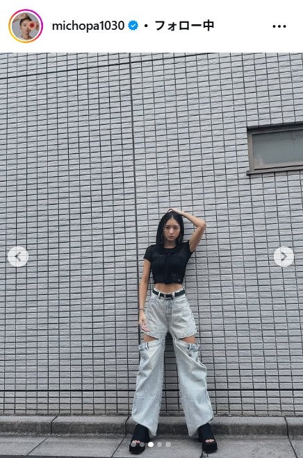 みちょぱInstagramより