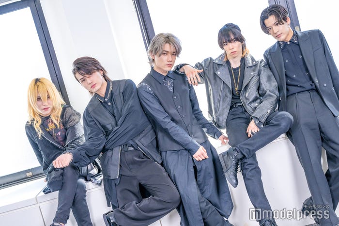 (左から)FURUTATSU、KARMA、KYOHEY、GAI、KAIRI (2023年1月インタビュー時)(C)モデルプレス