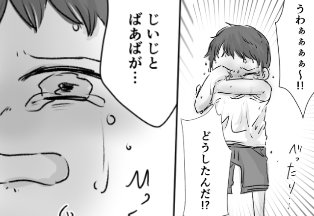 「うわぁぁ～！」義両親と出かけた息子が号泣して帰宅！？直後⇒「…信じられない」温厚な妻の“堪忍袋の緒”が切れた話