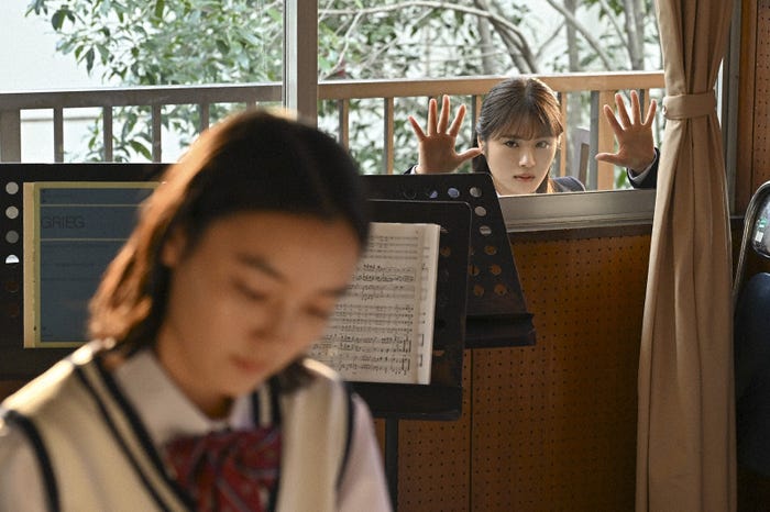 亘理舞、渋谷凪咲「地獄の果てまで連れていく」第7話(C)「地獄の果てまで連れていく」製作委員会