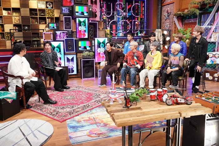 千葉雄大、田中圭、KEN THE 390、Maison B(C)日本テレビ