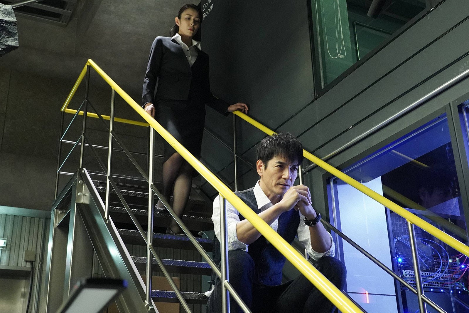 水野美紀、沢村一樹／「絶対零度～未然犯罪潜入捜査～」第3話より（C）フジテレビ