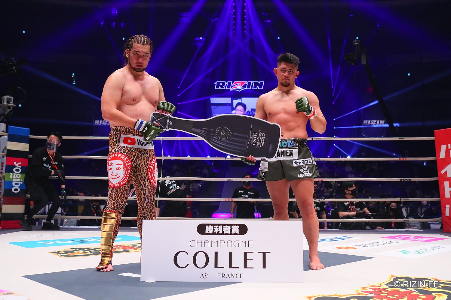 シバターVSHIROYA（C）RIZIN FF