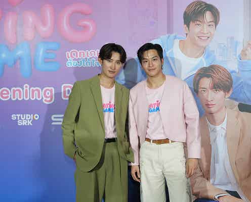 Snow Man向井康二、タイドラマで共演・マーチと再会 ファンミーティングで作品アピール【Dating Game~口説いてもいいですか、ボス!?~】