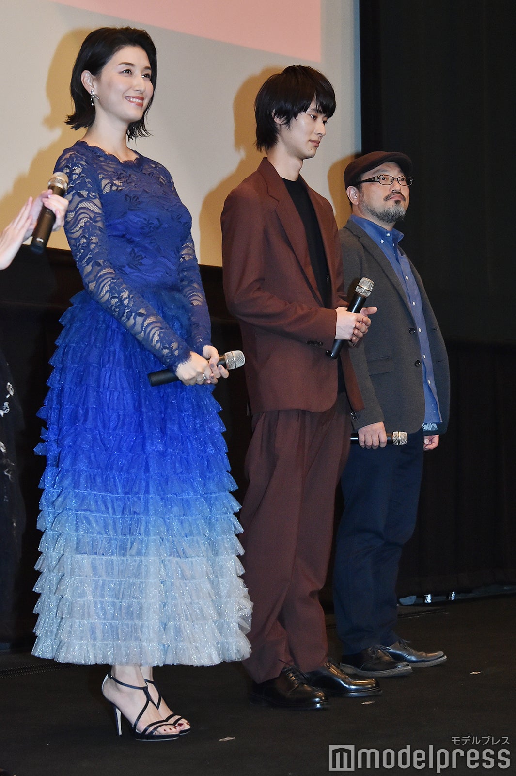 橋本マナミ、楽駆、白石晃士監督 （C）モデルプレス