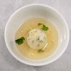 春の七草おかゆ玉のお椀(ディナーコース)/提供画像