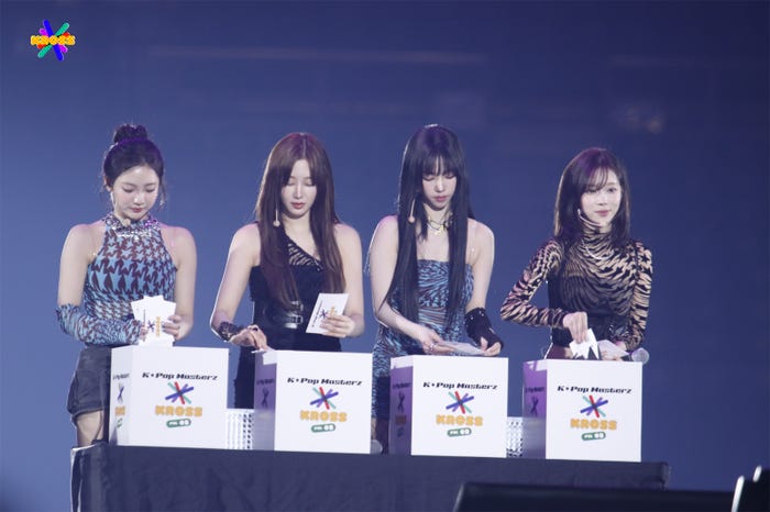 aespa「K-Pop Masterz×KROSS vol.3」(提供写真)
