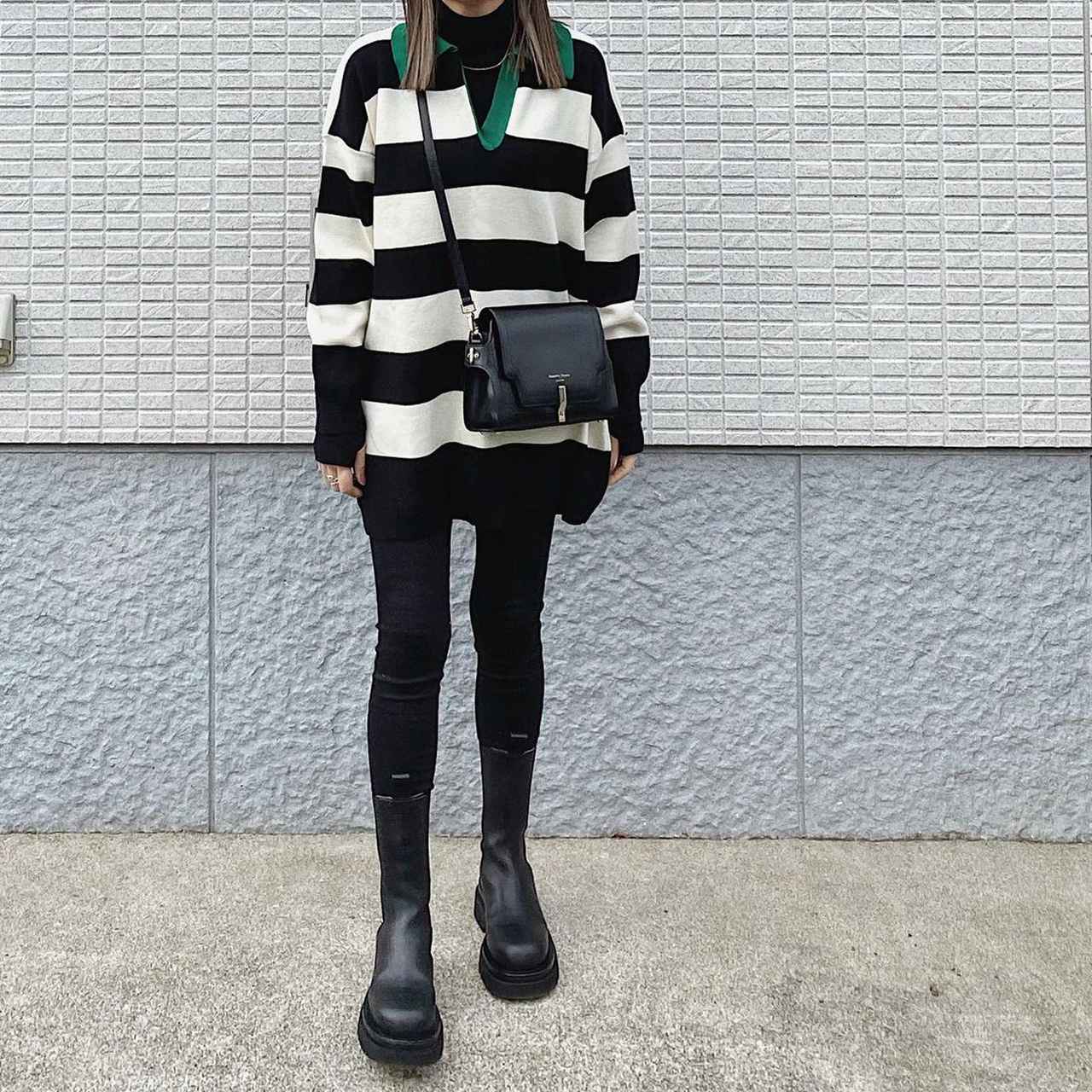 朗報 賢い使い方です Zara ほぼ通年使える ボーダー 着こなしテク モデルプレス