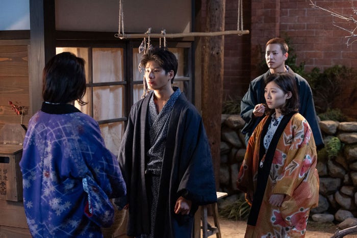 和田庵、伊藤沙莉、三山凌輝「虎に翼」第58話(C)NHK