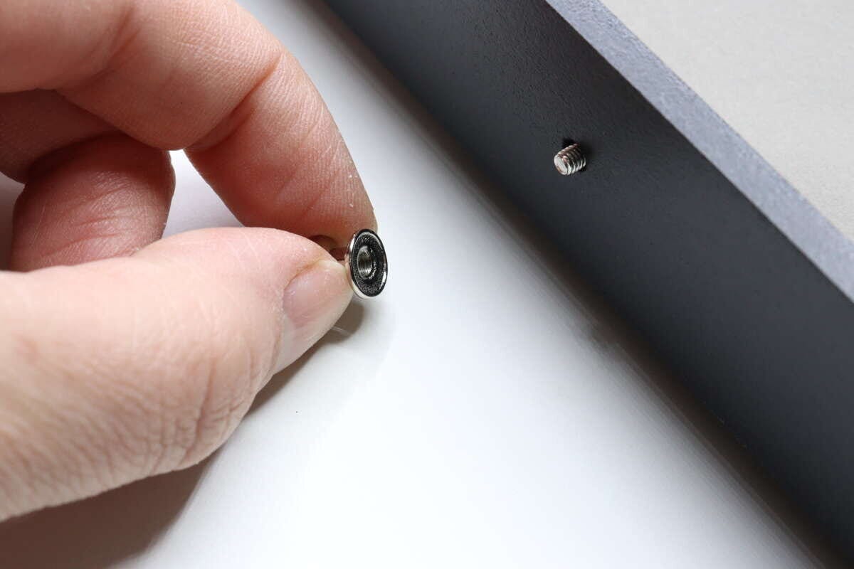 ダイソー　アクセサリーBOX（スタッキング用）　つまみ金具