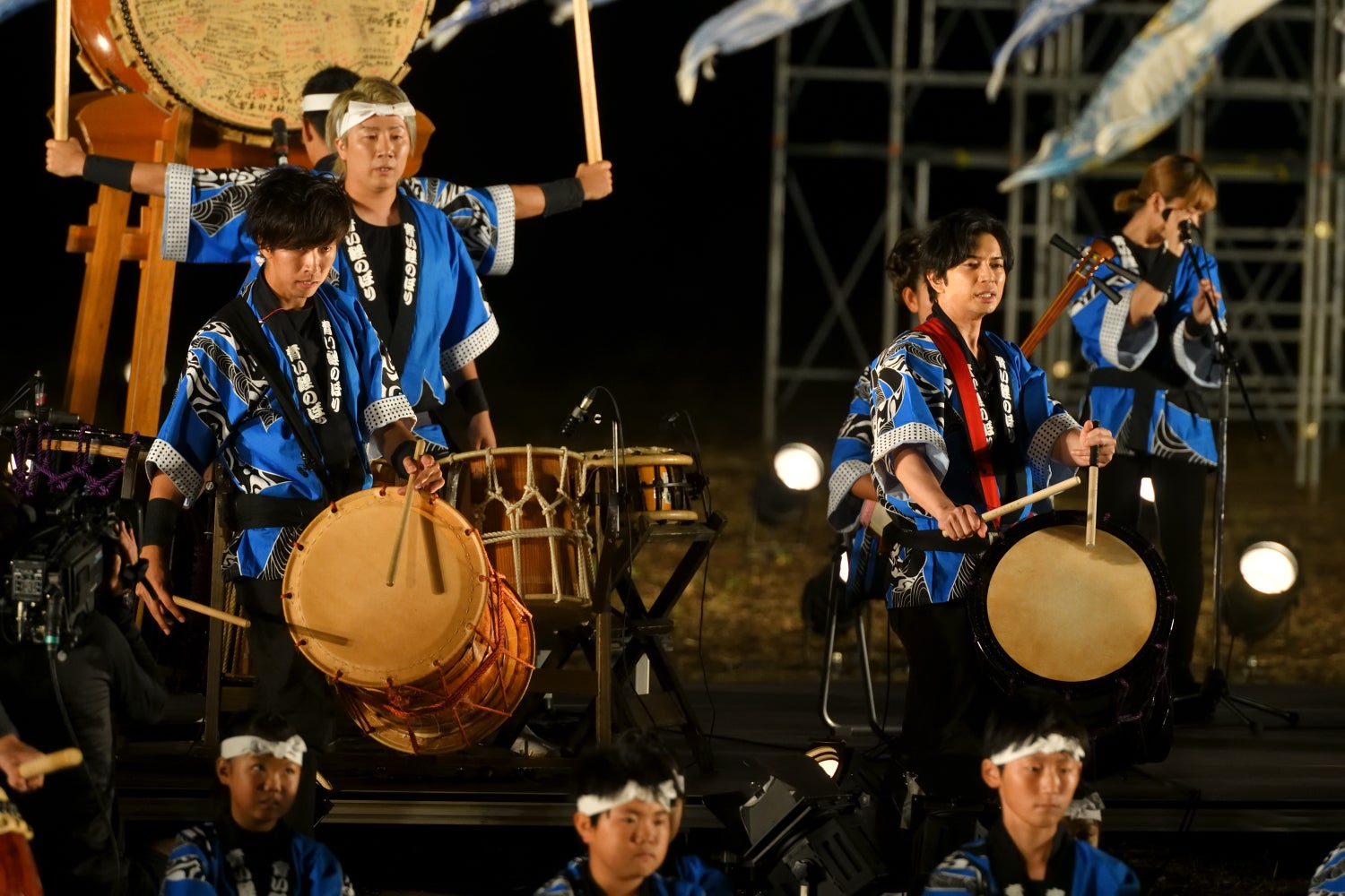 嵐・松本潤「24時間テレビ」魂の和太鼓　宮城に復興の音色響かす