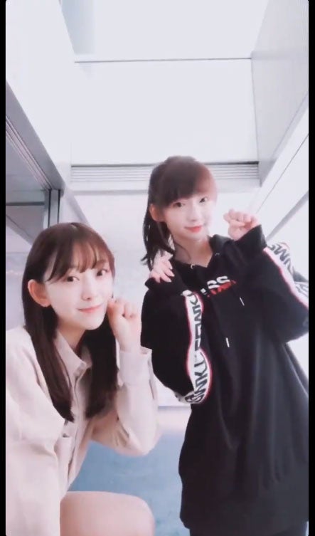 乃木坂46堀未央奈＆NGT48荻野由佳、仲良し動画に「最強コンビ」「天使が2人」と反響