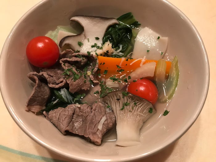 *ポトフ/内田嶺衣奈アナウンサー(提供写真)