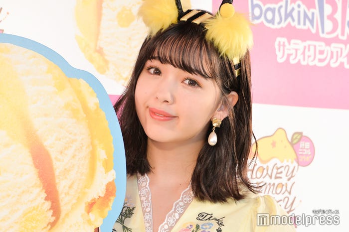 カラコンをしたときの藤田ニコル(C)モデルプレス