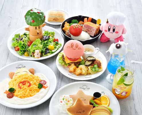 カービィカフェ福岡初進出、星形パンケーキや明太子パスタなど限定フード続々