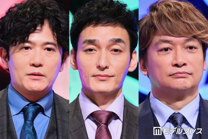 稲垣吾郎・草なぎ剛・香取慎吾、新しい地図の始動から7年記念日 3人で会見登場に喜び「芸能人っぽくていいですね」